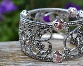 Garden Cuff Silver Bracelet