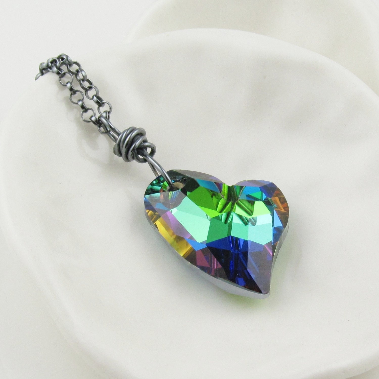 Crystal Heart Necklace