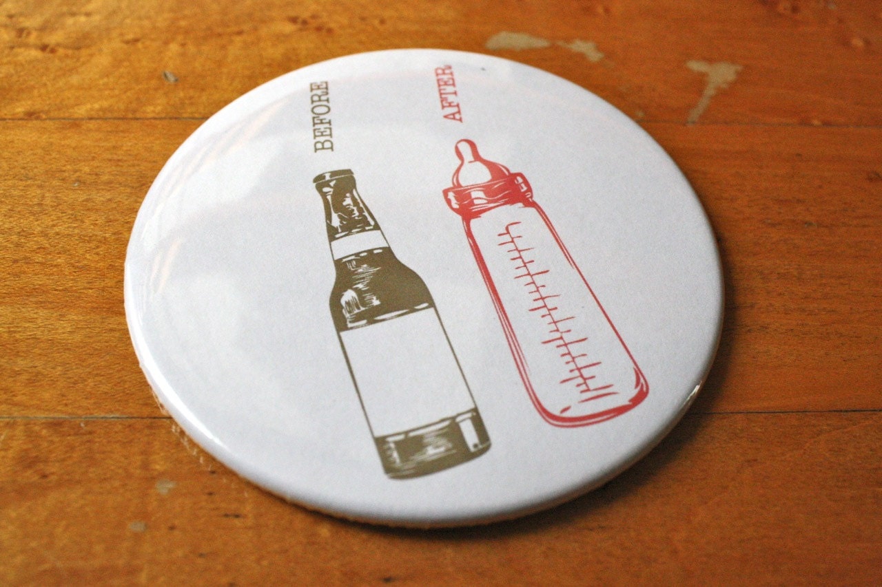 Before After Bottles Magnet