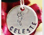 SALE -Hand Stamped Necklace - Personalized