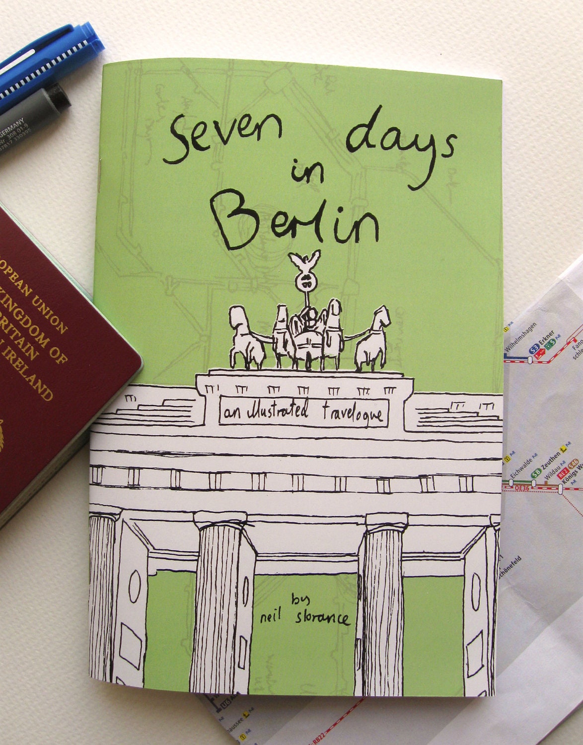 Seven Days in Berlin - an Illustrated Travelogue.