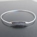 Something Blue, Wedding Jewelry, Personalized Wedding Gift, Something Blue Bracelet, Bridal Jewelry, Bridal Gift, Wedding Date Bracelet