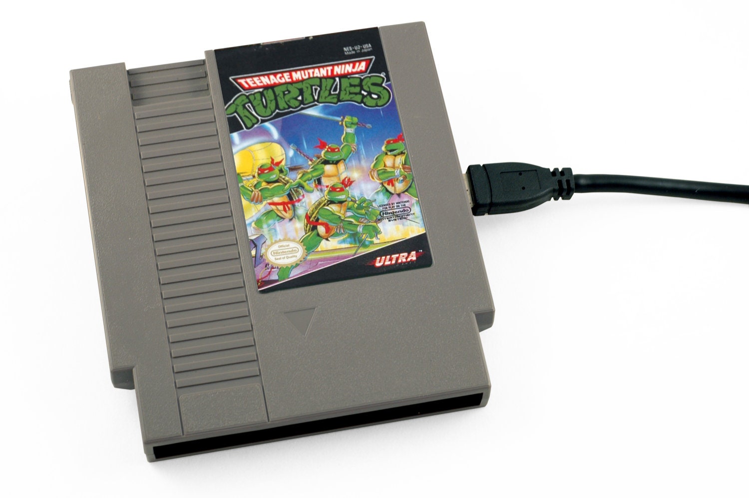 NES Hard Drive - Teenage Mutant Ninja Turtles - 1TB USB 3.0