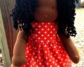 Waldorf Doll Dress 12 14 inch Waldorf Doll Clothes