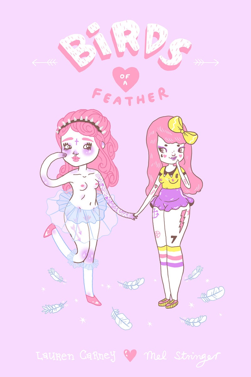 Birds of a Feather Limited Edition A4 print