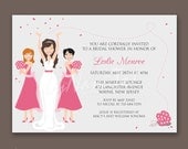 Bridal Party - Bridal Shower Invitations