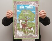 The Big Thaw Screen Printed Poster 2012