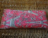 Hot-Cold Therapy Bag for Kids Boo Boos and an Eye Pillow - Hot Pink with Eiffel Tower