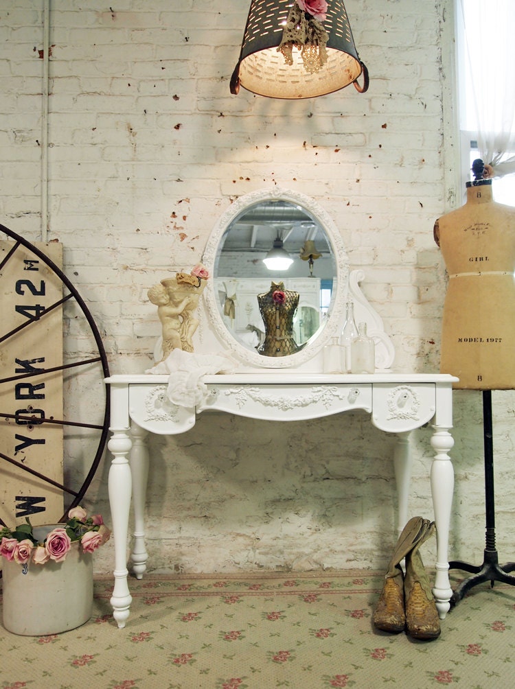 Painted Cottage Shabby Romantic Vanity