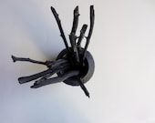 12 black branches / Black Home Decor / Painted branches for vase / modern decor