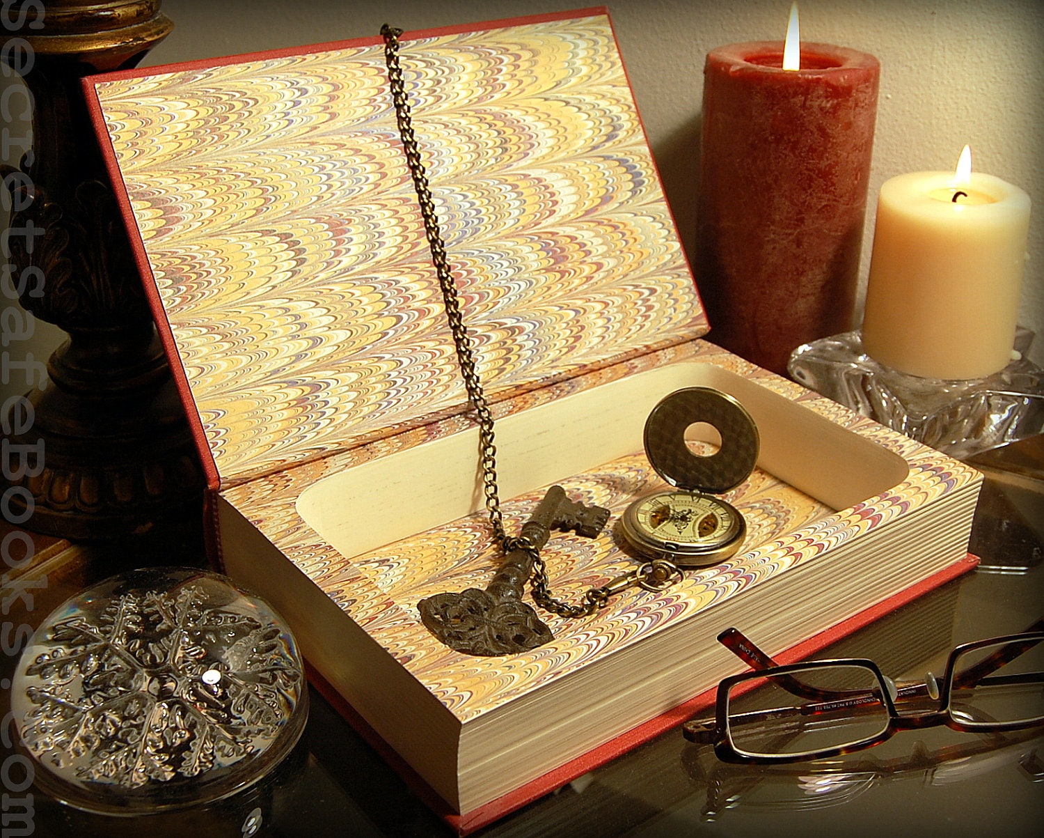 Hollow Book Safe (The Battle of Gettysburg)