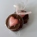 1 DOZEN Chocolate Covered Oreos -- BUBBLE HEART  -- Wedding, Baby Shower, Bridal Shower favors, Anniversary gift