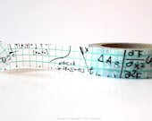 Grid Math Washi Tape