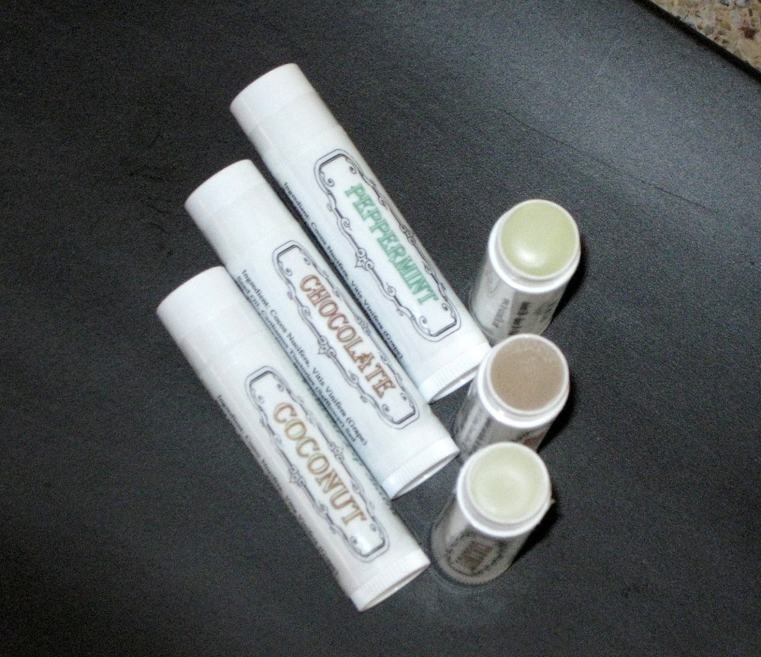 2 Delicious Natural Lip Balm Mix or Match