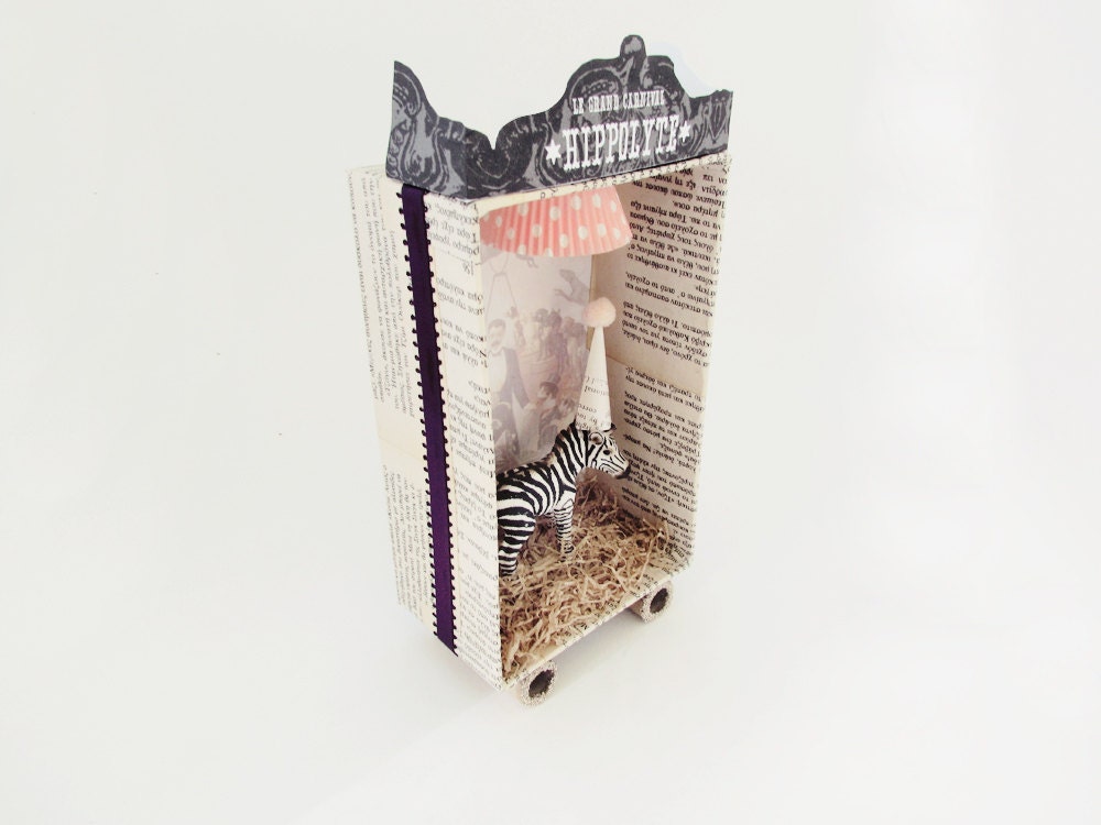 Shadow light box 3D frame diorama -Hippolyte-