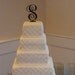 Interlocking Monogram Cake Topper