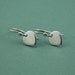 Lotus Petal Earrings - sterling silver dangle drop yoga jewelry - gift