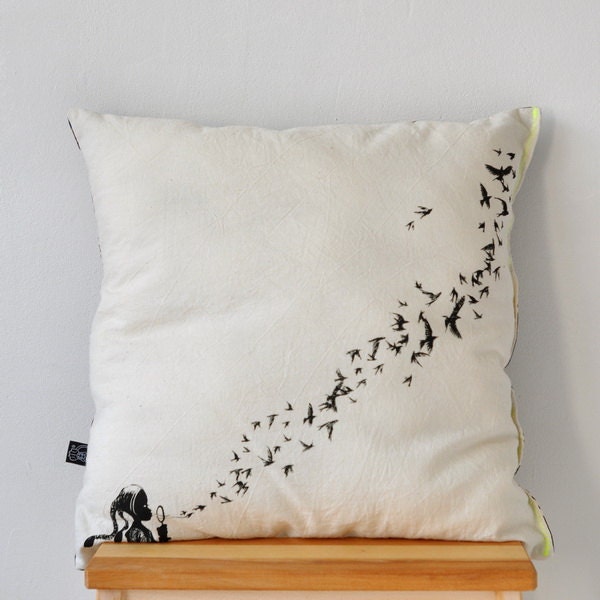 The Birds cushion