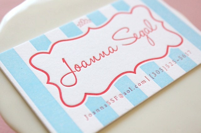CUSTOM 2-COLOR Calling or Business Card QTY/100