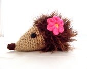 Ready to Ship Amigurumi Hedgehog FREE SHIPPING