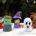 PDF Pattern: Halloween Friends 02 Felt Finger Puppets