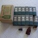 Vintage Bottles Brown Oval Dropper 12 Pc