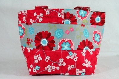 Free Knitting Pattern - Fulled Lopi Tote from the Baby totes bags