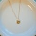 Initial Necklace Gold or Silver Personalized - Bridal Party, Birthday, Jewelry for Mom