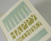PACK OF 5 Happy Birthday Irish Trad Cards