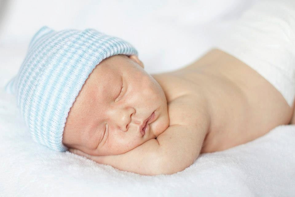 Boutique Hospital Hat- The Gavin - Boy Striped
