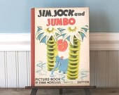 Jim Jock Jumbo Book Nils Bohman Illustrator Einar Norelius  1946