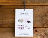 ON SALE // Into the Woods 2013 Wall Calendar