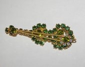 Cello Brooch By Juliana Delizza and Elster  Verified Juliana Fabulous Collectable