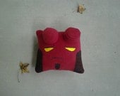 Cuddly Hellboy (Medium) - Hellboy/B.P.R.D. inspired Pillow