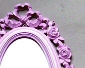 Vintage Pink Rose SYROCO Mirror . . . Pretty is Pretty . . .