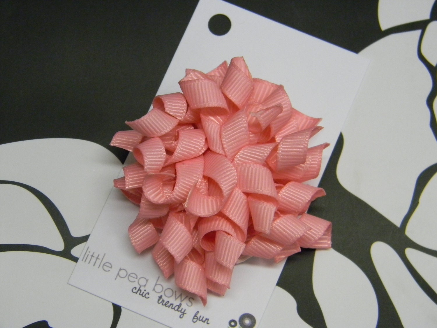 LPB - BITTY Boutique Korker Hair Bow - Pink
