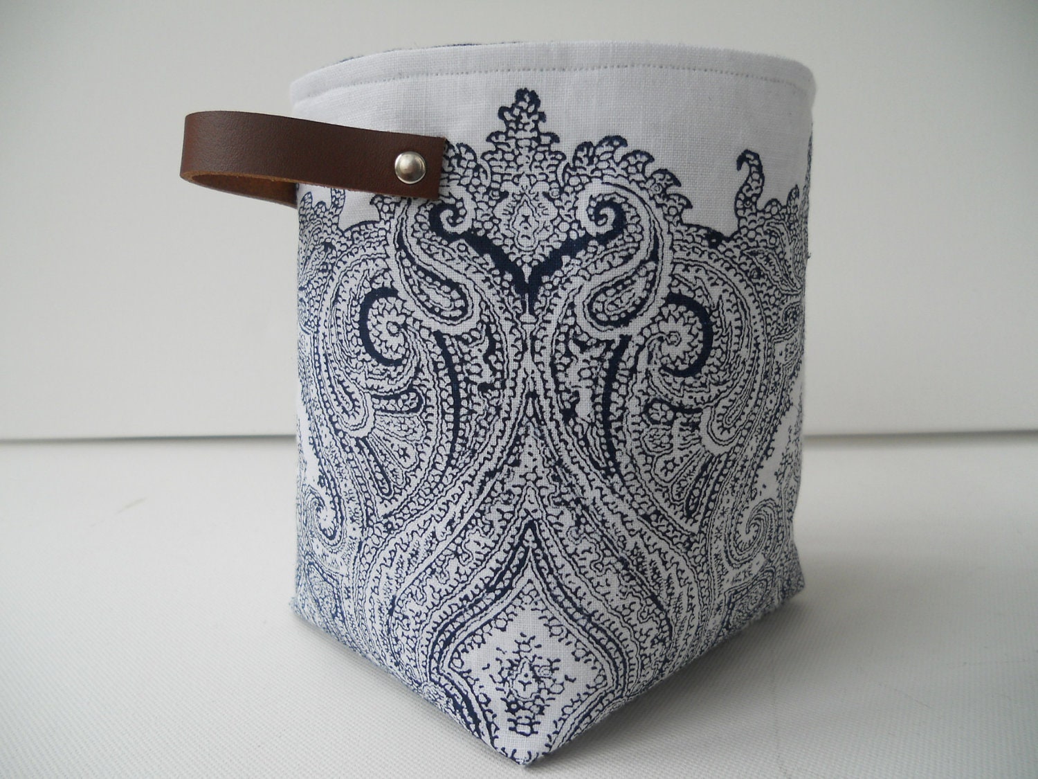 Hand block printed storage Pod Raja