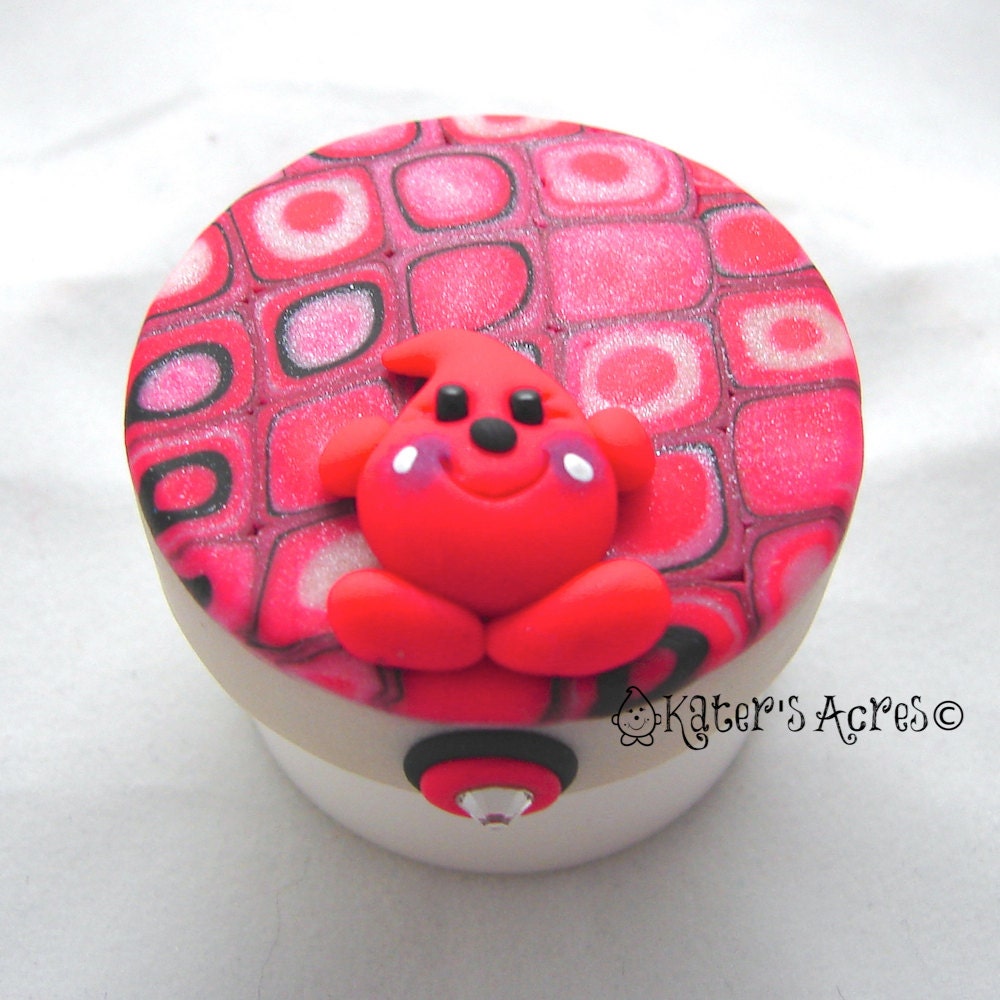 Pink PARKER Polymer Clay CARMEX Lip Balm