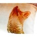 Pillow Cushion Fox Autumn Golden Browns Reds England