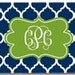 Personalized Monogrammed License Plate Car Tag