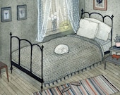 bedroom (print)