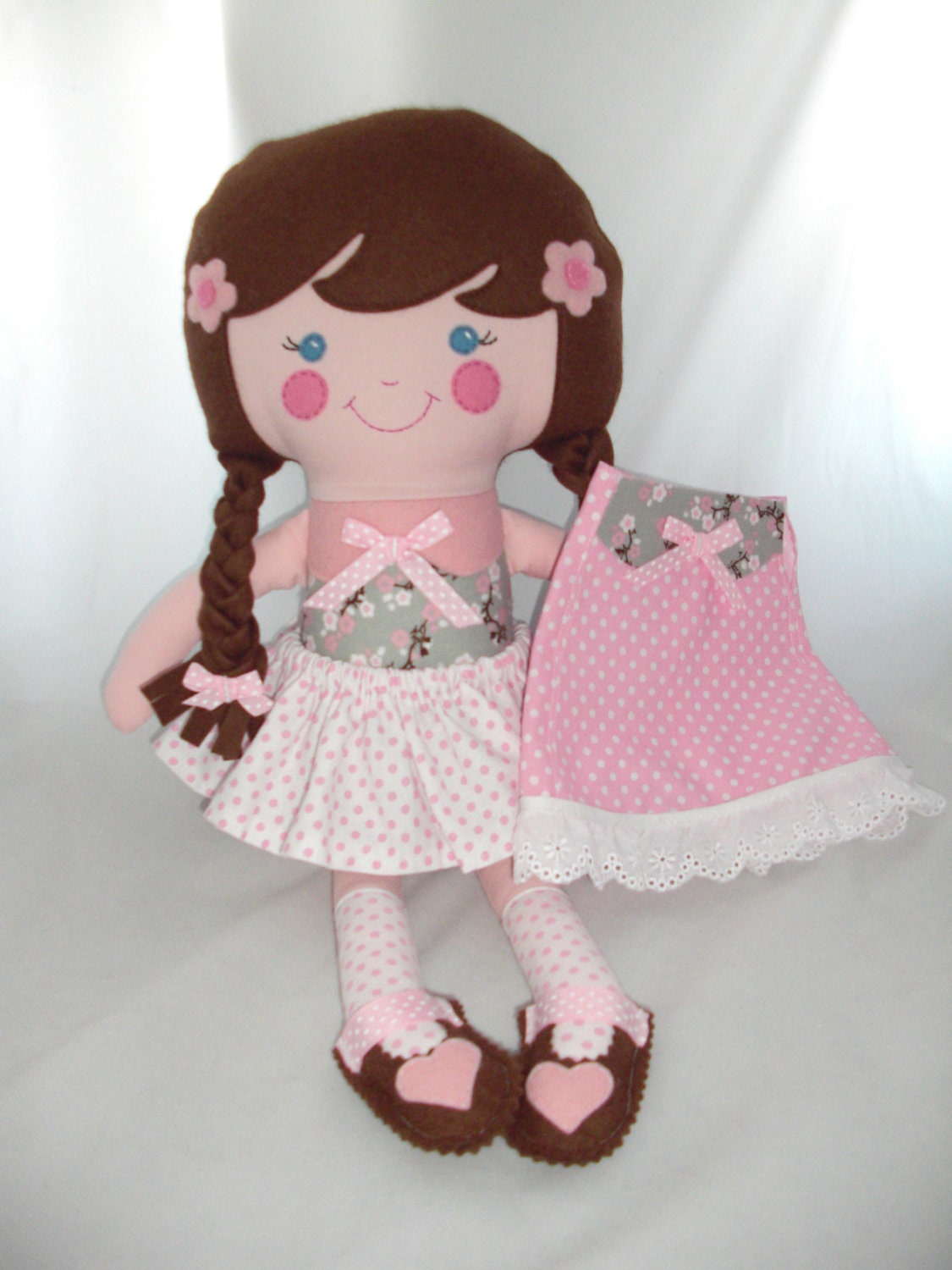 Custom Cloth doll, baby doll, dress up doll