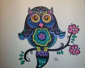 Custom Ink Drawing Color Commissioned Artwork HALF page GREAT TATTOO Designs