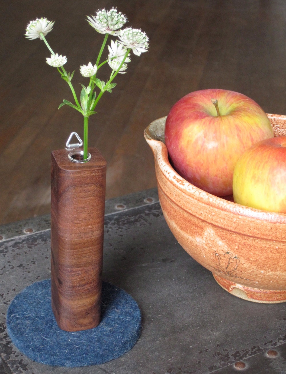 Round  Petite Wall in walnut , cherry or maple.