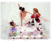OOAK Christmas art doll sculpture Nutcracker in the Land of Sweets decoration