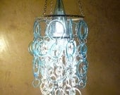 AQUA Chandelier - Eco friendly - Ecological - Recycled glass