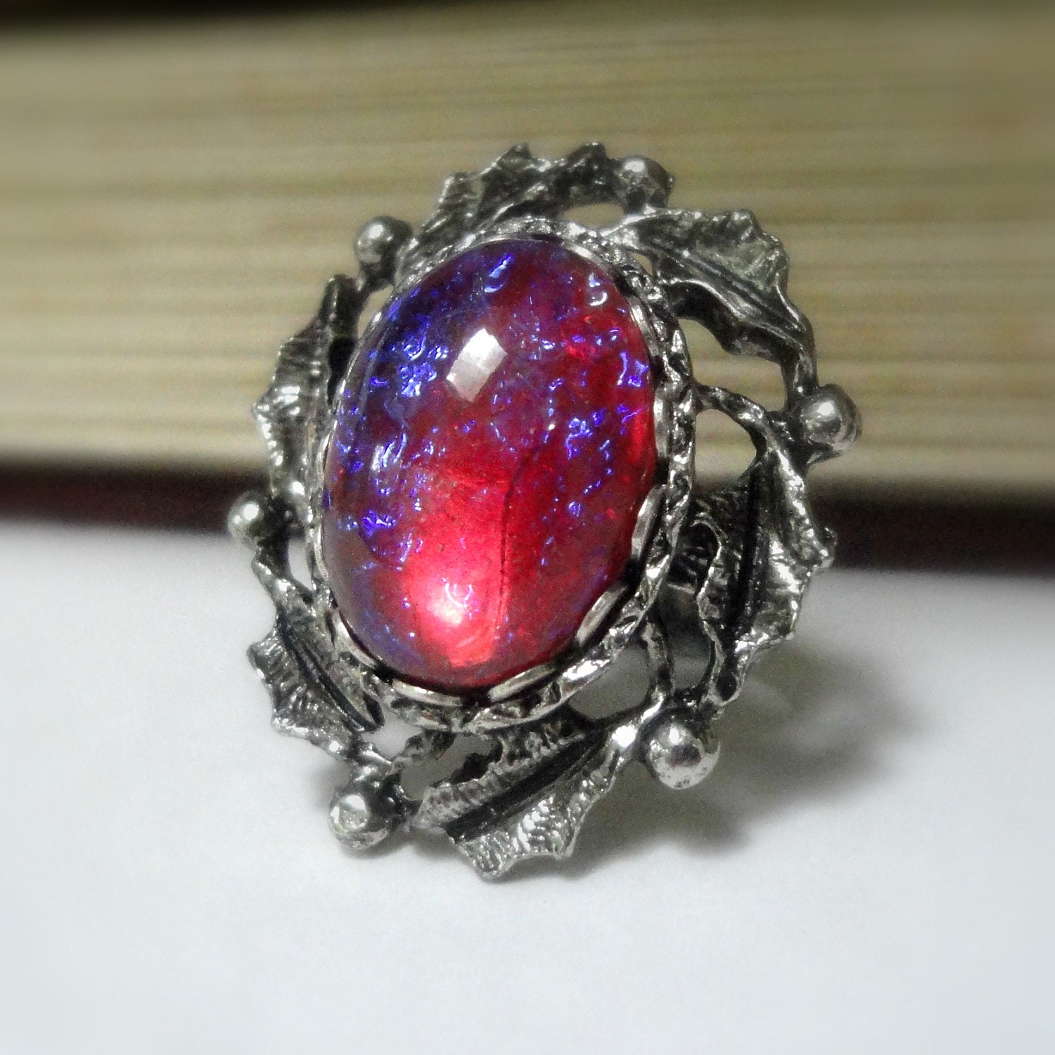 Fire Opal Ring