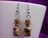 Confidence Spell Charm Earrings,Strength, Personal Power, Transformation, Healing Energy Crystals, Witchcraft, Wicca