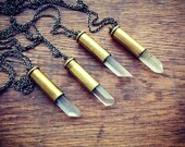 Crystal Bullet Necklace