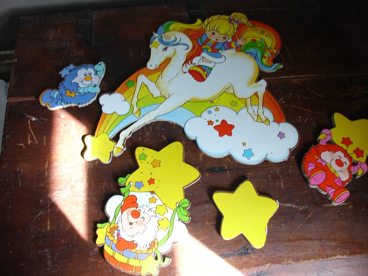 Rainbow Brite Wall Decor- Dolly Toy-1983